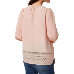 Eyelet Cotton Blouse