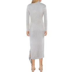 Eyelet Fringe Maxi Dress