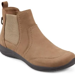 Faine Faux Leather Pull On Booties