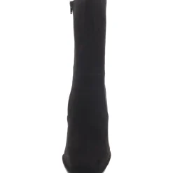 Fairy Faux Suede Square Toe Mid-Calf Boots