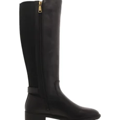 Faith Leather Boot Faux Leather Knee-High Boots