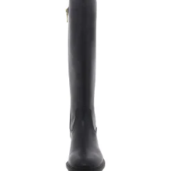Faith Leather Boot Faux Leather Knee-High Boots