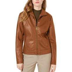 Fall Short Leather Coat