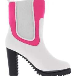 Fargo Faux Leather Slip On Mid-Calf Boots