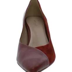 Faris Leather Pointed Toe Pumps