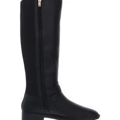 Farrah II Faux-Leather Zipper Knee-High Boots