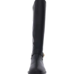 Farrah II Faux-Leather Zipper Knee-High Boots
