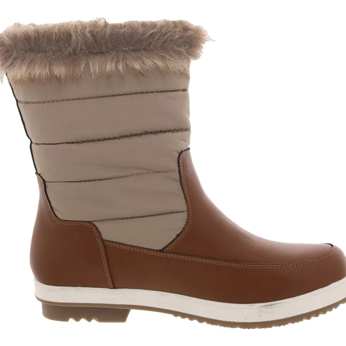 Faux Fur Lined Shearling Boots