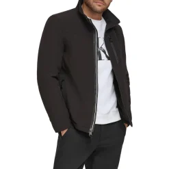 Faux Fur Lined Soft Shell Jacket