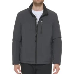 Faux Fur Lined Soft Shell Jacket