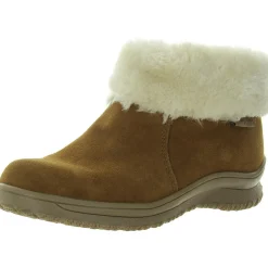 Faux Fur Lined Faux Fur Shearling Boots