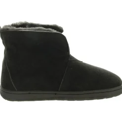 Faux Fur Lined Leather Booties