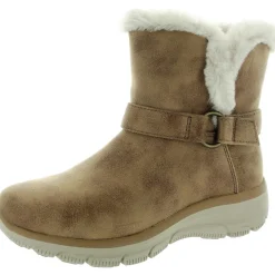 Faux Fur Lined Mid-Calf Boots