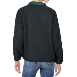 Faux Fur Lined Nylon Soft Shell Jacket