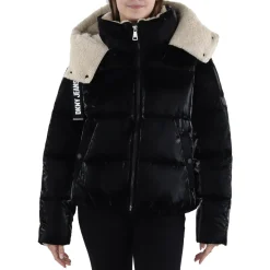 Faux Fur Lined Quilted Puffer Jacket
