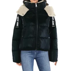 Faux Fur Lined Quilted Puffer Jacket