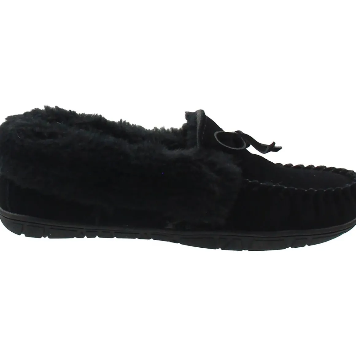 Faux Fur Suede Moccasins