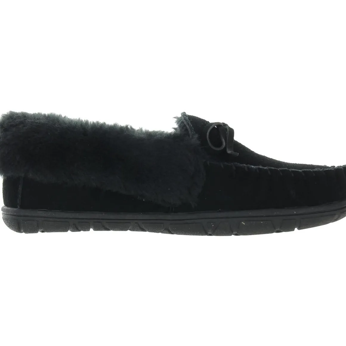Faux Fur Suede Moccasins