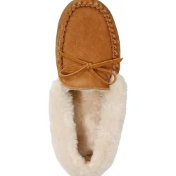 Faux Fur Suede Moccasins