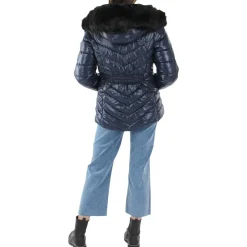 Faux Fur Warm Quilted Coat