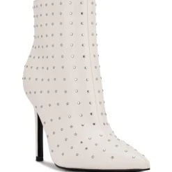 Faux Leather Ankle Boots