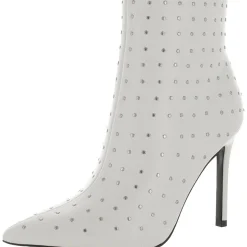 Faux Leather Ankle Boots