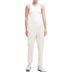 Faux Leather High Rise Jogger Pants