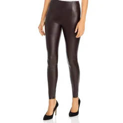 Faux Leather High Waist Leggings
