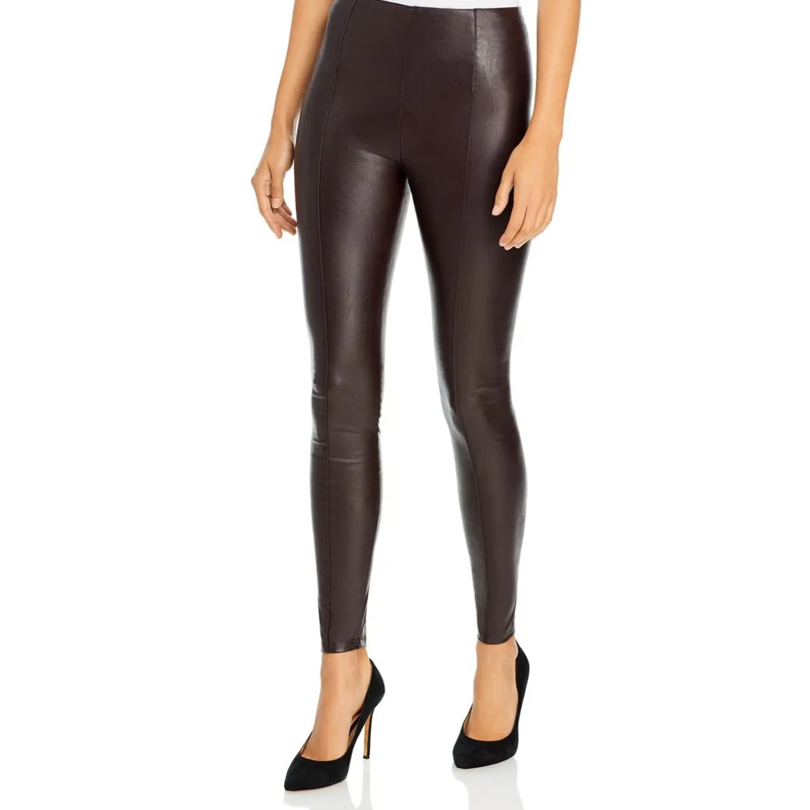 Faux Leather High Waist Leggings