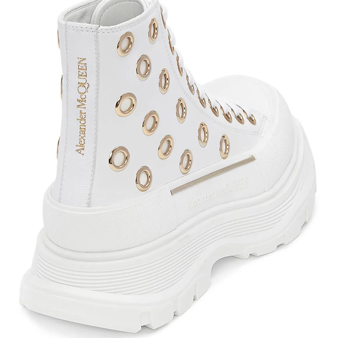 Faux Leather Lace-Up Ankle Boots