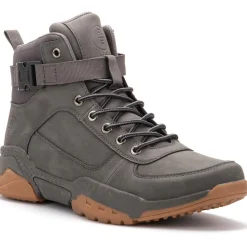 Faux Leather Lifestyle Ankle Boots