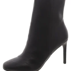 Faux Leather Padded Insole Booties