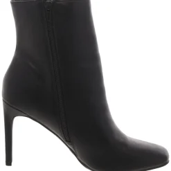 Faux Leather Padded Insole Booties