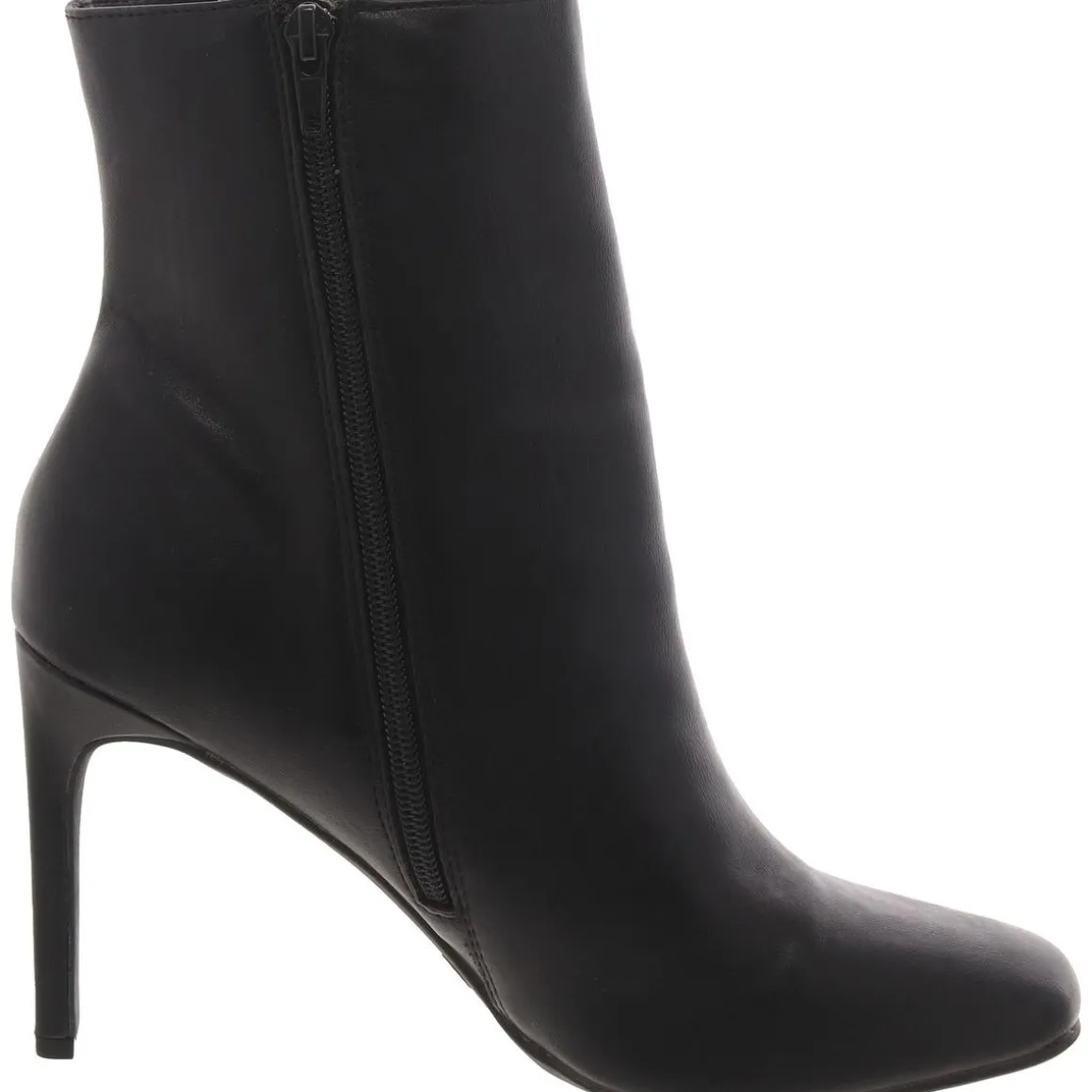 Faux Leather Padded Insole Booties