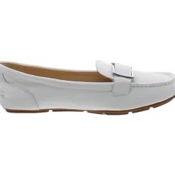 Faux Leather Round Toe Moccasins