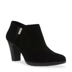 Faux Suede Double Zipper Shooties