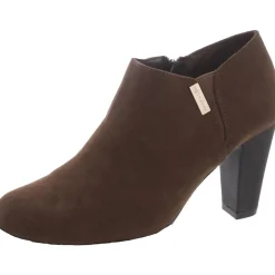 Faux Suede Double Zipper Shooties