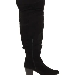 Faux Suede Extra Wide Calf Over-The-Knee Boots