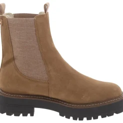 Faux Suede Lugg Sole Chelsea Boots
