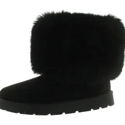 Faux Suede Padded Insole Booties