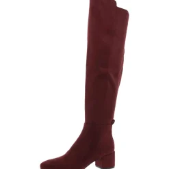 Faux Suede Tall Over-The-Knee Boots