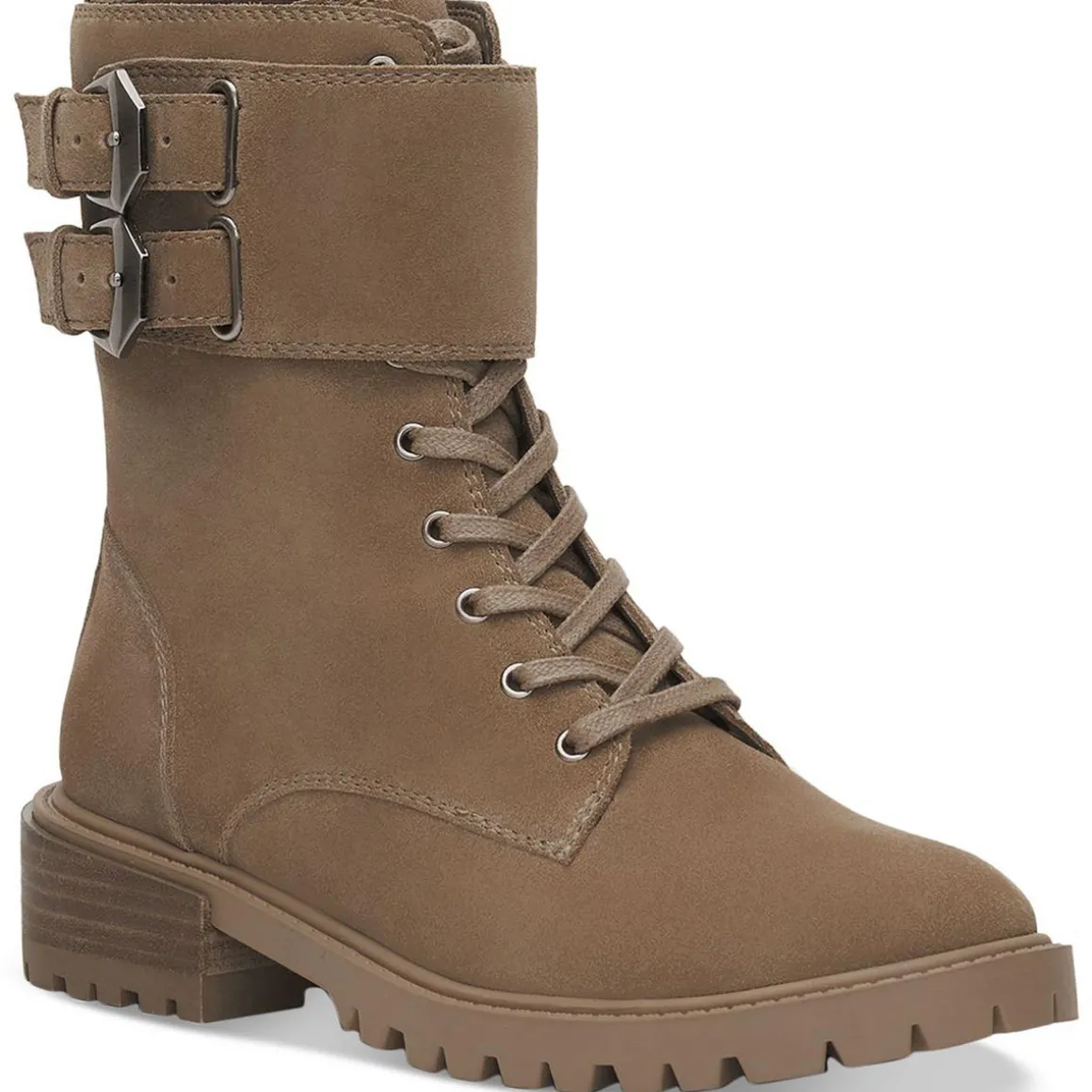 Fawdry Buckle Combat & Lace-up Boots