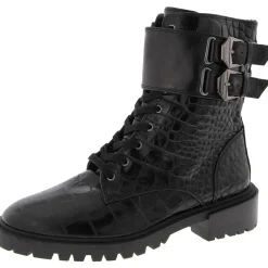Fawdry Buckle Combat & Lace-up Boots