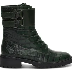 Fawdry Buckle Combat & Lace-up Boots