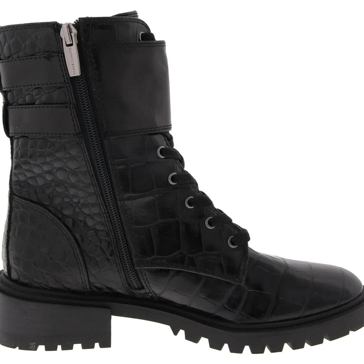 Fawdry Buckle Combat & Lace-up Boots