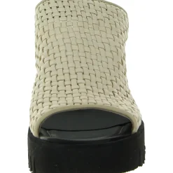 Fayth Leather Slip-On Mule Sandals