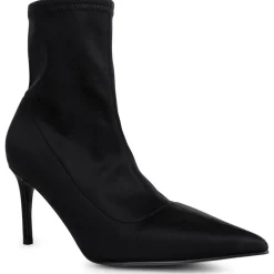 Fazi Solid Pointed Toe Mid-Calf Boots