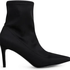 Fazi Solid Pointed Toe Mid-Calf Boots