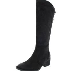 Felicia Distressed Knee-High Boots