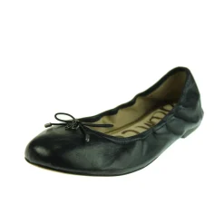 Felicia Leather Embellished Ballet Flats